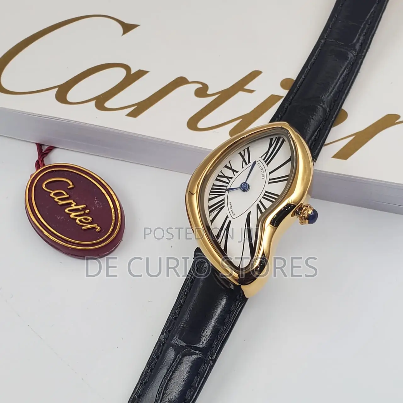 Cartier Female Watch Leather Strap