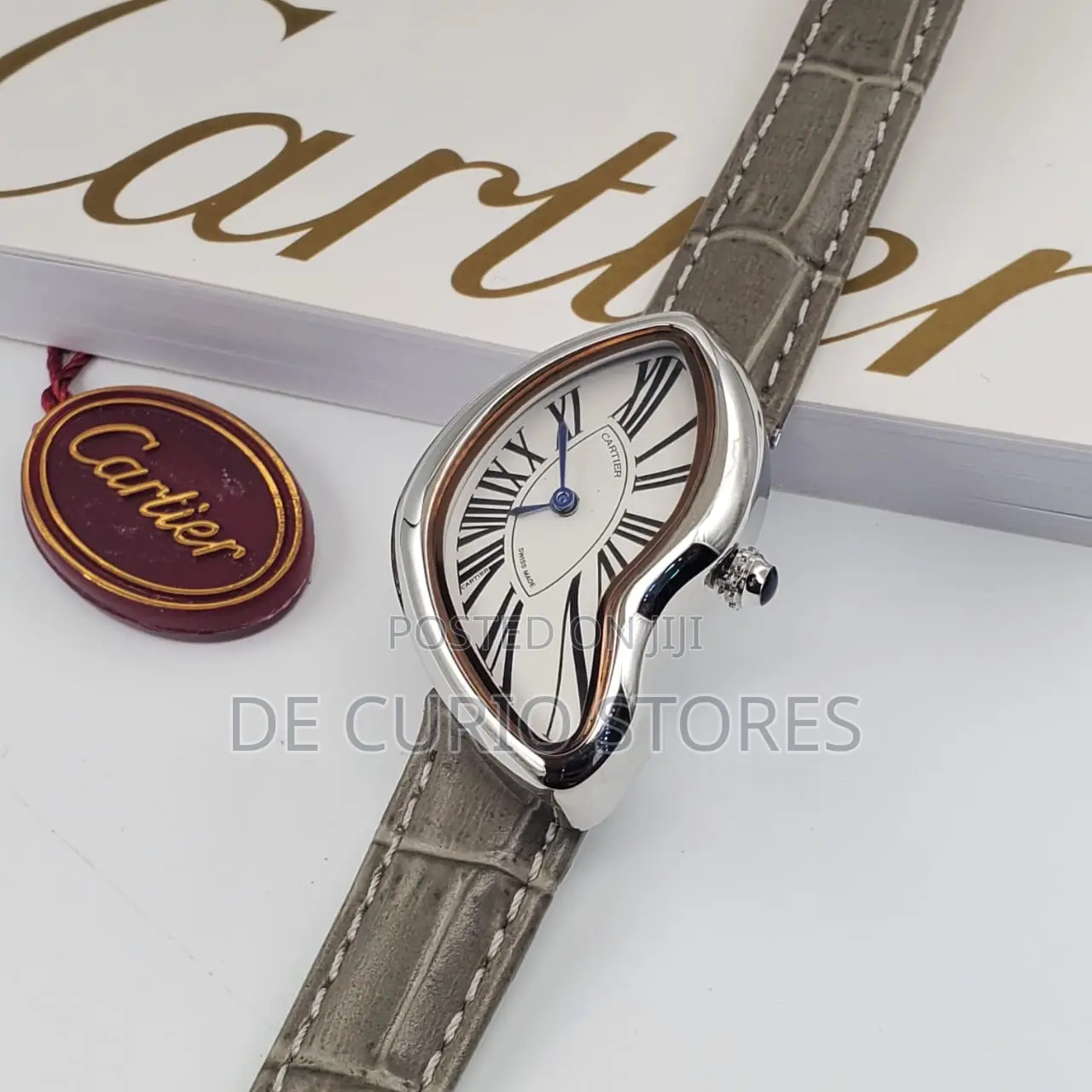 Cartier Female Watch Leather Strap