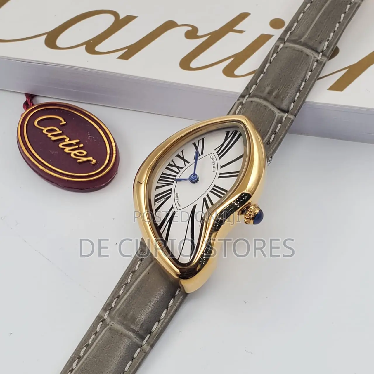 Cartier Female Watch Leather Strap