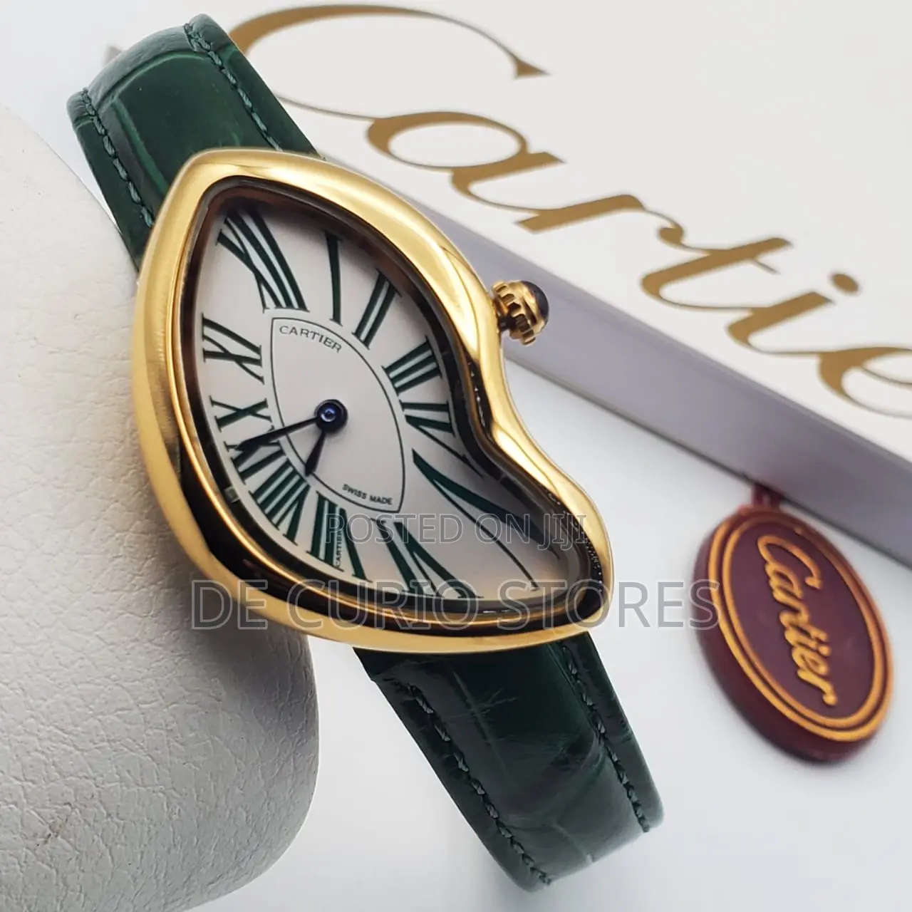 Cartier Female Watch Leather Strap