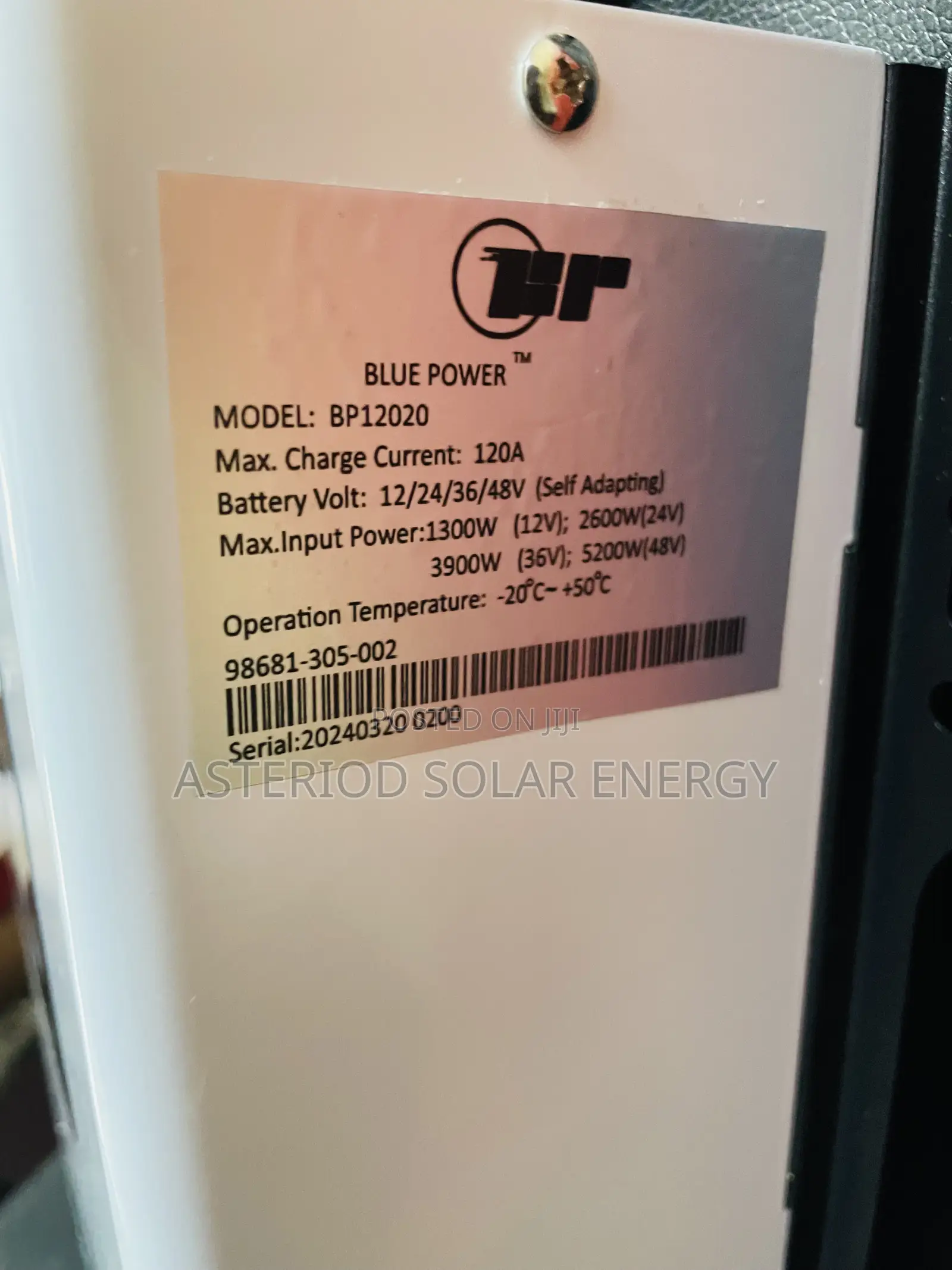 Original 120amps Blue Power Solar Charger Controller