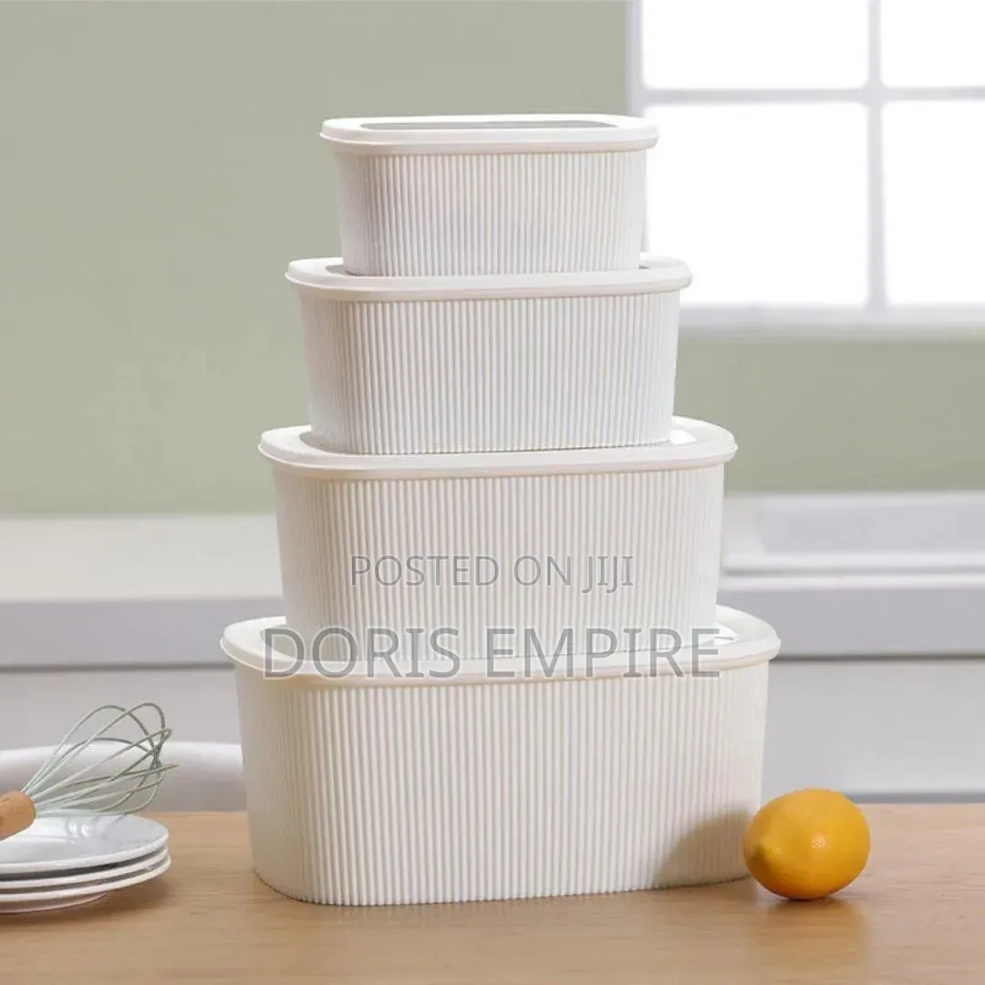 4pcs Food Storage Containers