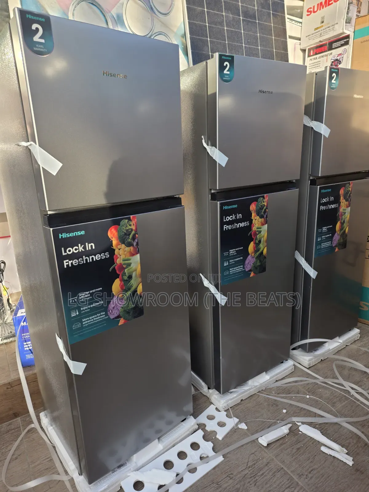 Hisense 154l Low Voltage Inverter Friendly Fridge