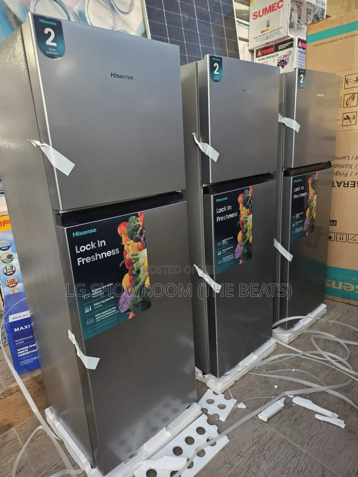 Hisense 154l Low Voltage Inverter Friendly Fridge