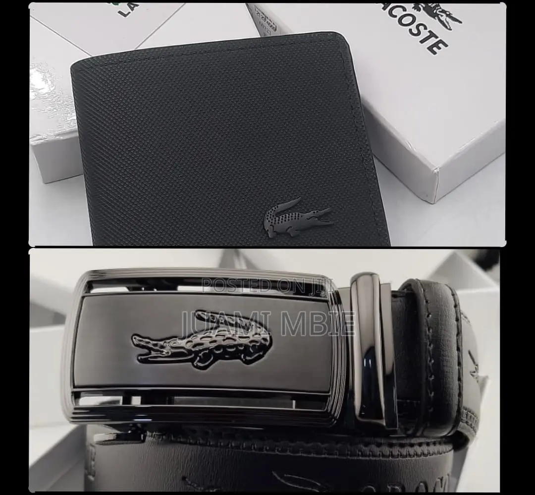 Wallet and Belt Combo