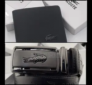 Wallet and Belt Combo