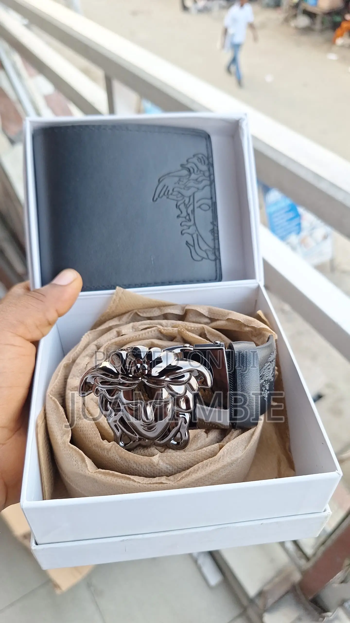 Wallet and Belt Combo
