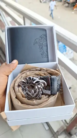 Wallet and Belt Combo