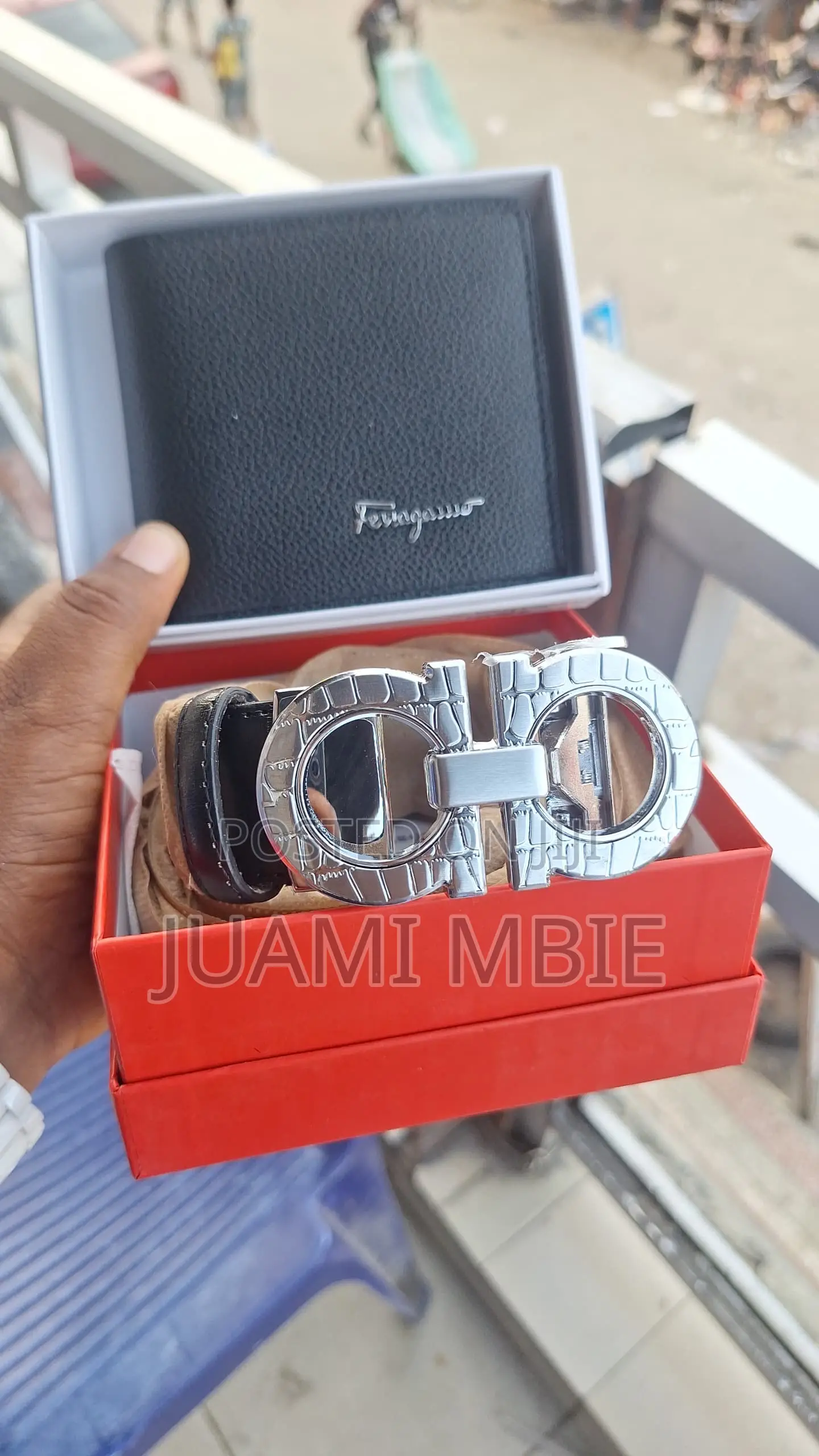 Wallet and Belt Combo