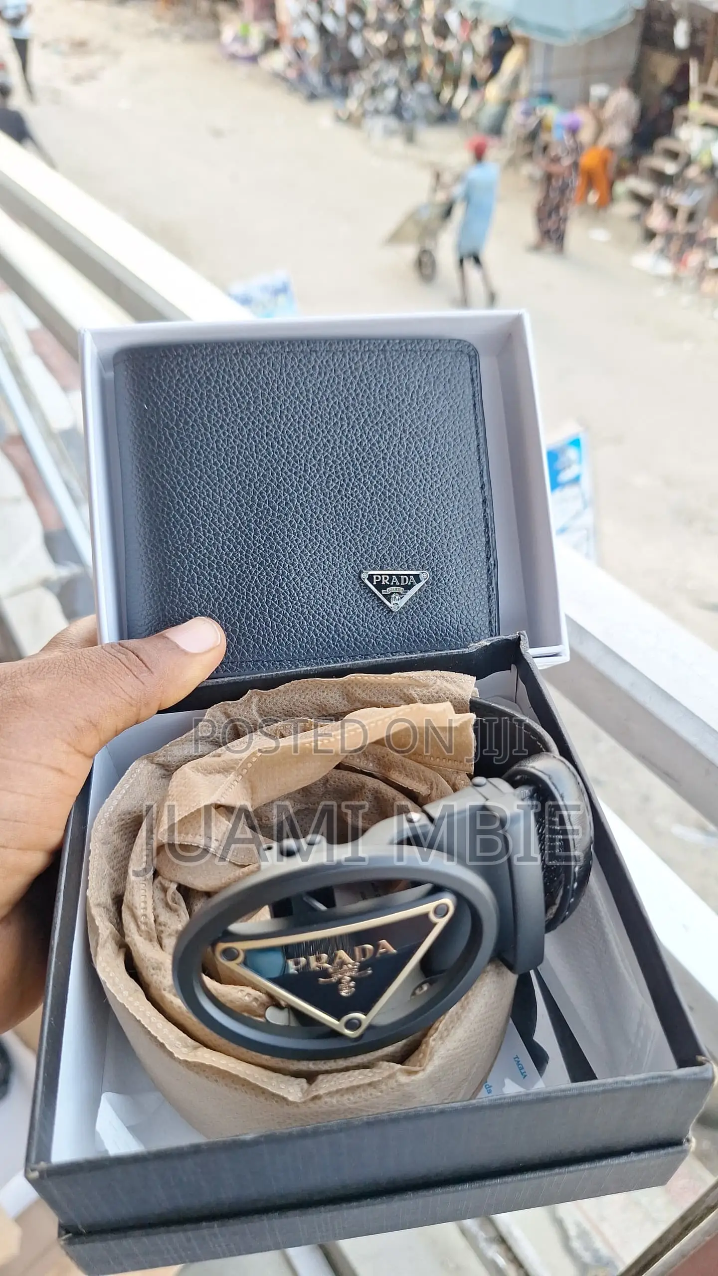 Wallet and Belt Combo