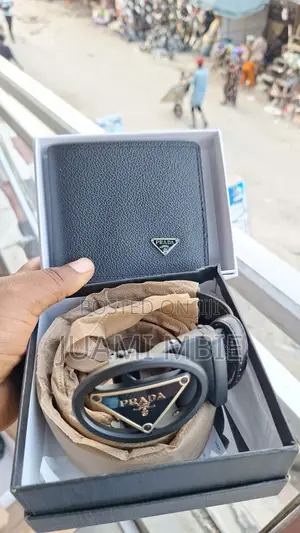 Wallet and Belt Combo