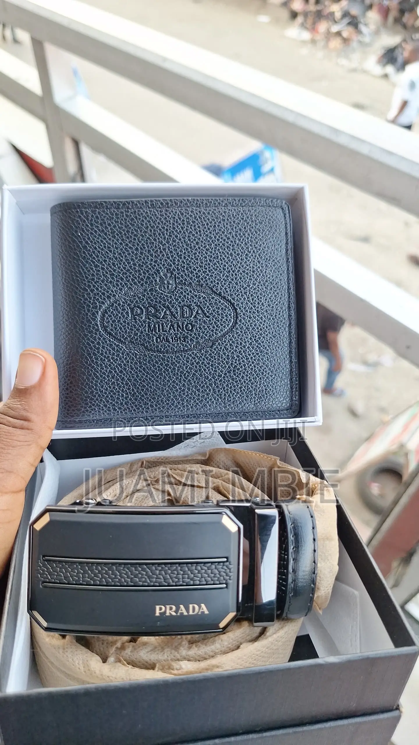 Wallet and Belt Combo