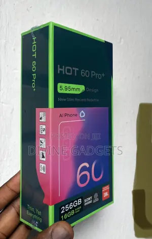 New Infinix Hot 60 Pro+ 256 GB