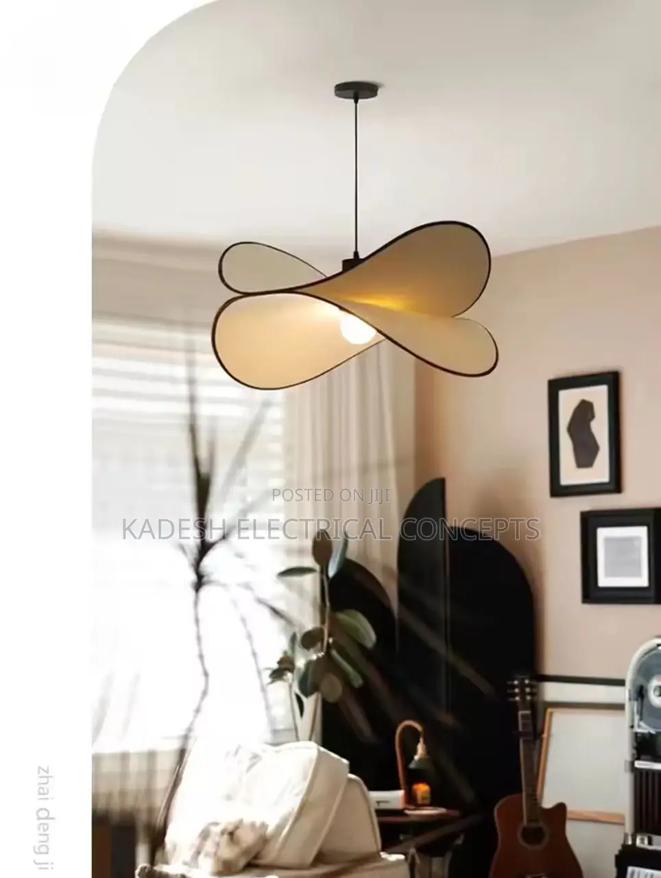 Nordic White Simple Hat Pendant Light Indoor Lighting Led Luminarias