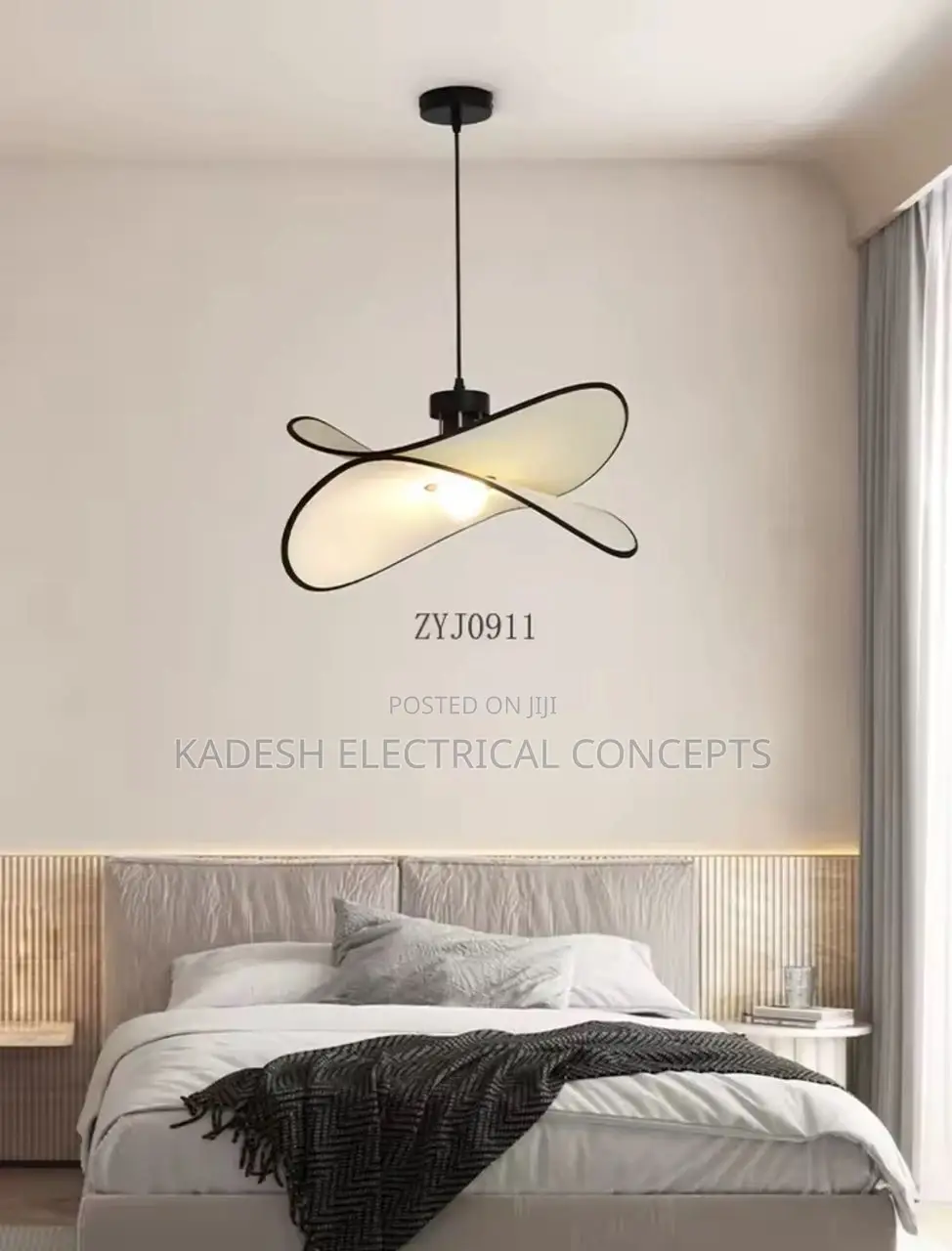 Nordic White Simple Hat Pendant Light Indoor Lighting Led Luminarias