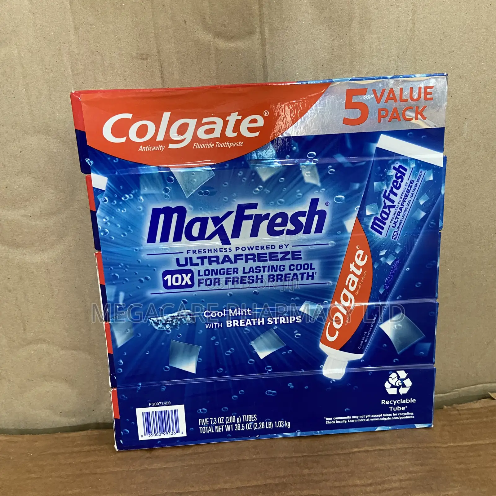 Colgate Anticavity Fluoride Toothpaste Pack Maxfresh
