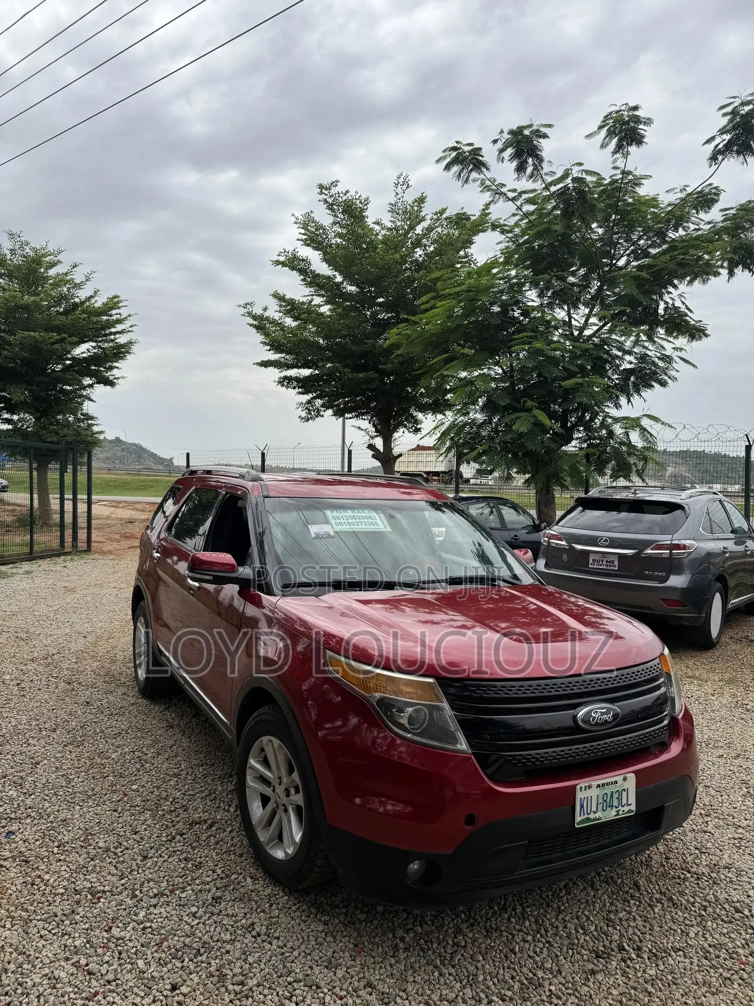 Ford Explorer 2013 Red