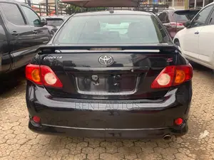Toyota Corolla S 4dr Sedan (1.8L 4cyl 4A) 2009 Black