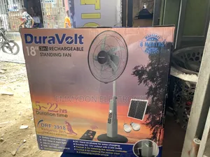 Duravolt Rechargeable Fan With Long Lasting Battery