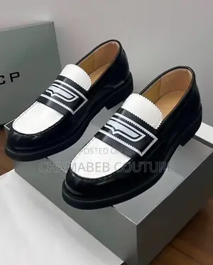 Men’S Color Block Derby Shoes