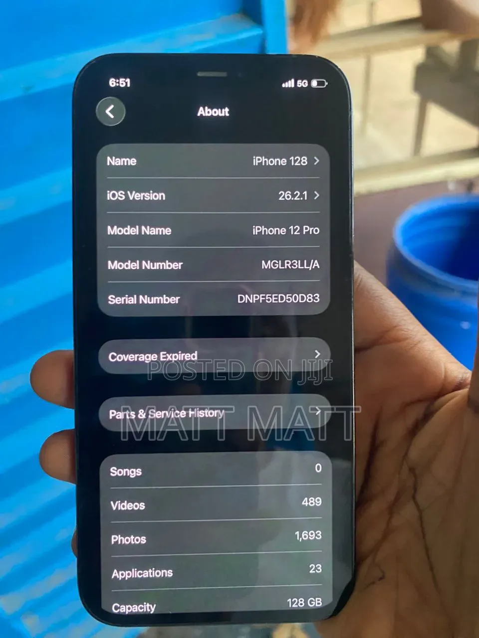 Apple iPhone 12 Pro 128 GB Blue