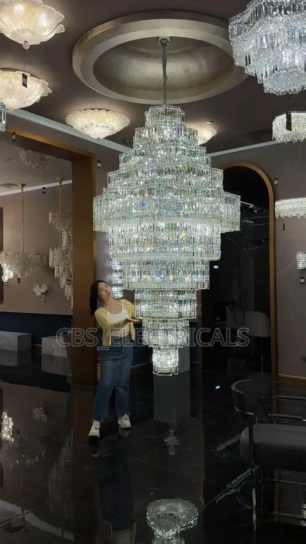 Luxury Crystal Ceiling Chandelier