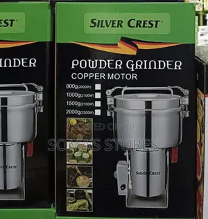 200 Gram Silver Crest Powder Grinder