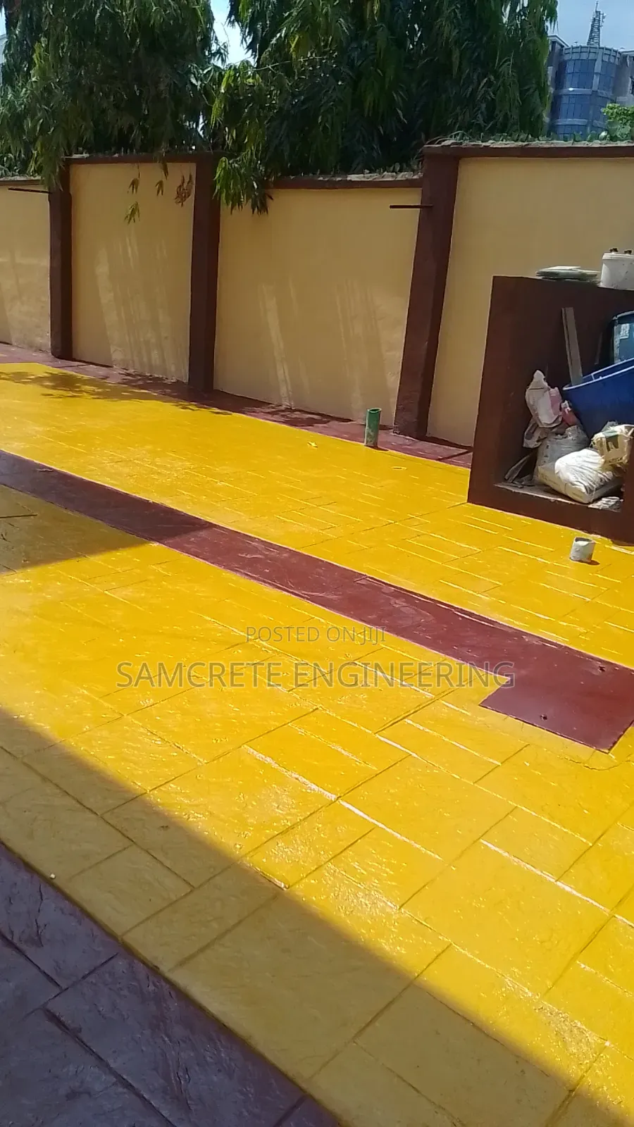 Stamp Concrete Floor