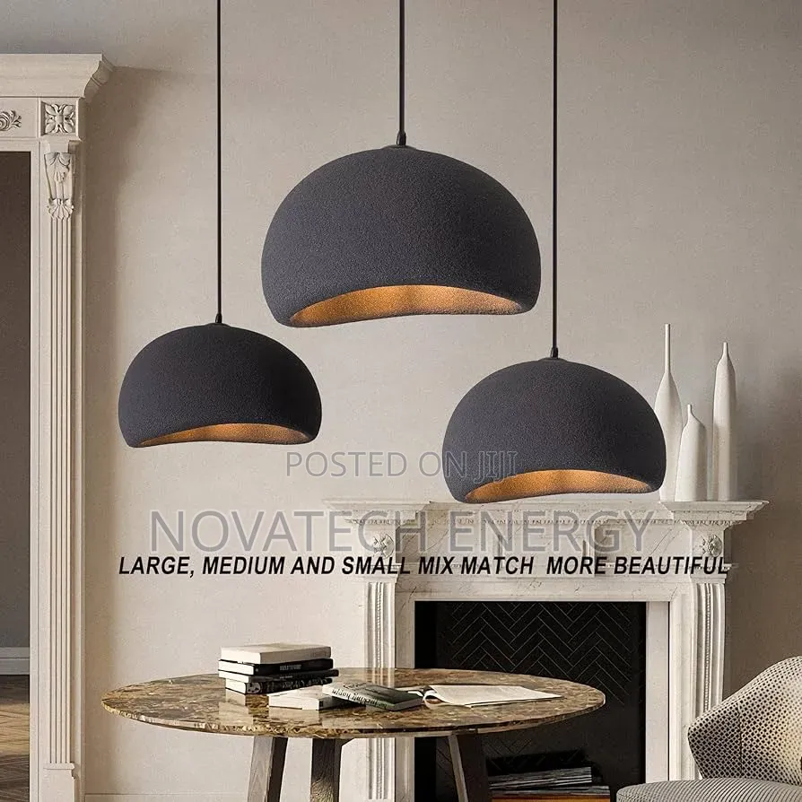 Black Colour Wabby Sabby Pendant Light