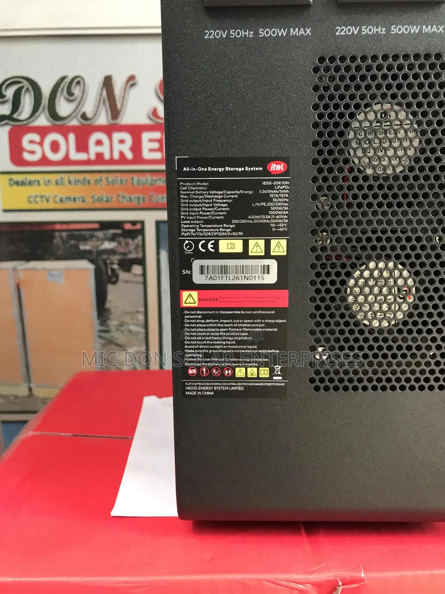 Itel Power Tank