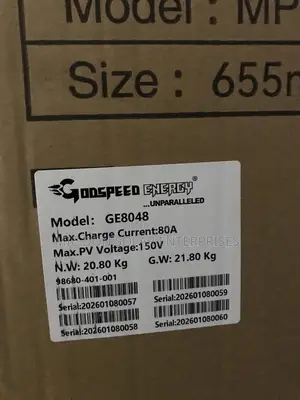 Godspeed 80amps Charge Controller