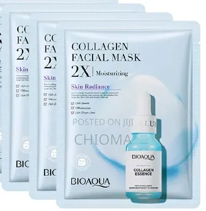 Bioaqua Collagen Moisturizing Oil-Control (12pcs) Facial Mask