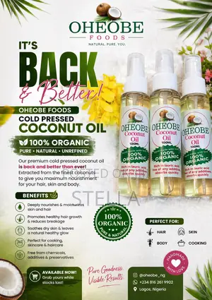 Oheobe Coconut Oil