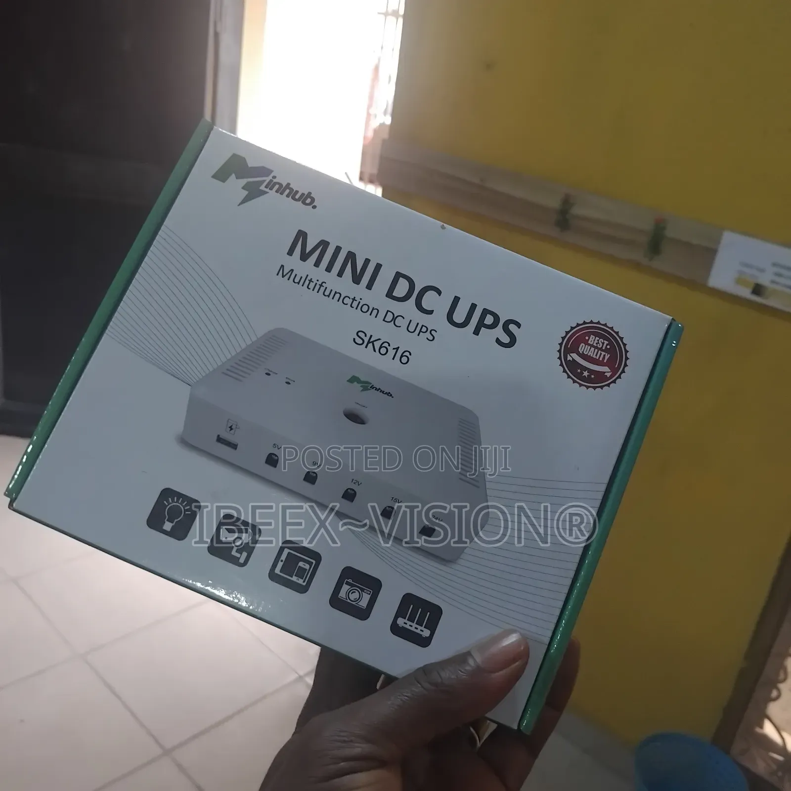 Router Power Bank Mini Dc Ups Sk616 Multifunction
