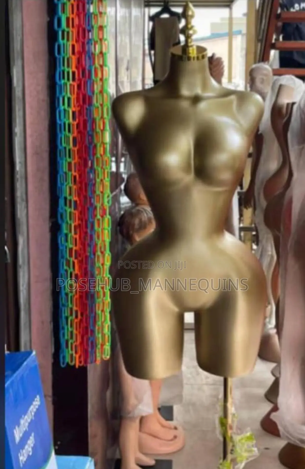 Fiber BBL Half Body Mannequin