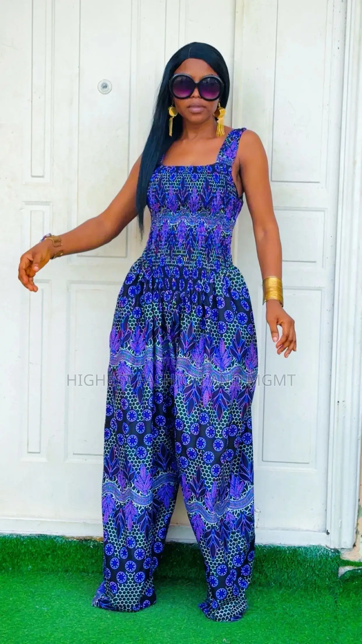 Small Strap Jumpsuit - Style 789
