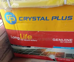 220ah Crystal Plus Tubular Battery