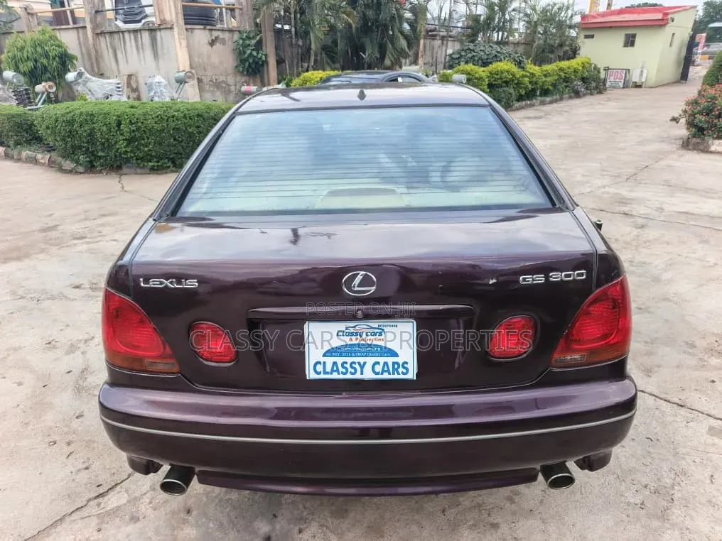 Lexus GS 300 2002 Burgundy
