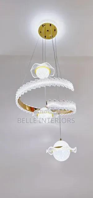 Chandelier Crown Hanging Pendant Lamp