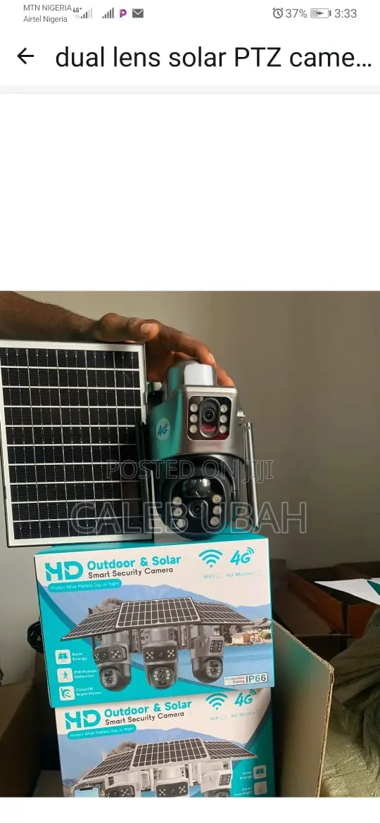 Solar PTZ Camera