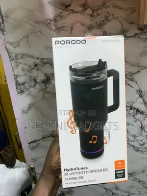 Porodo Hydrotunes Bluetooth Speaker Tumbler