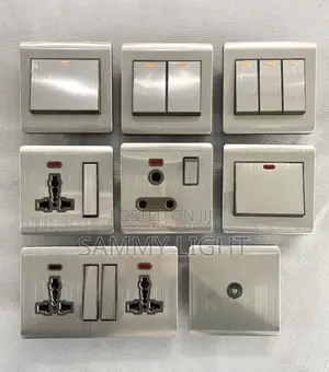 Switches and Socket 1 Gang 2 Gang All Is Available