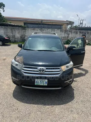 Toyota Highlander Limited 2012 Black