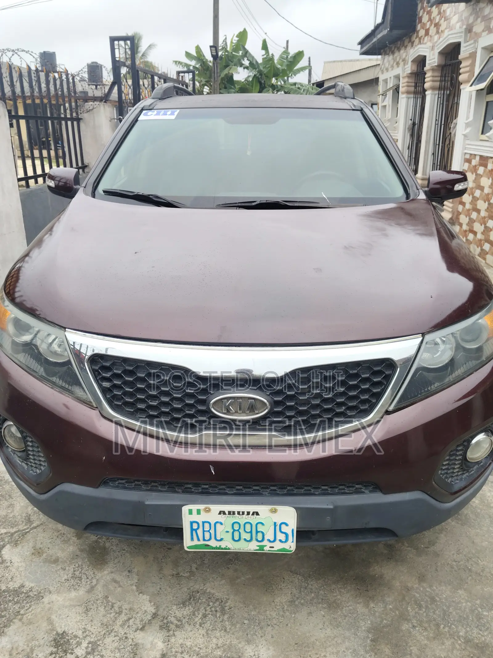 Kia Sorento EX 2012 Maroon