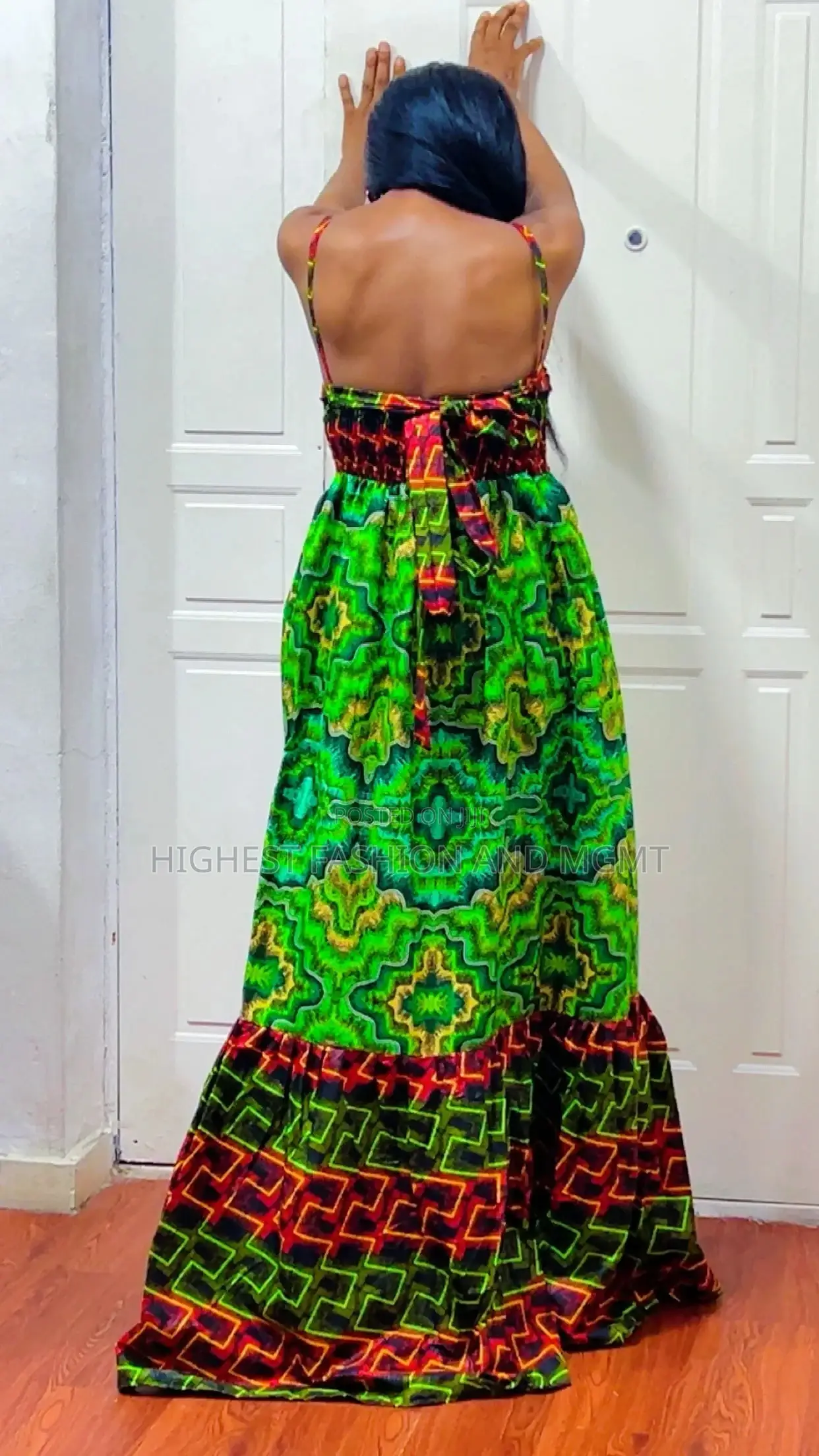 Long Bare-Back Gown - Style 662