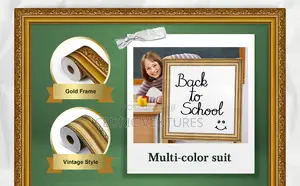 Vintage Gold Bulletin Board Roll Photo Frame - 7.6cm X 10cm