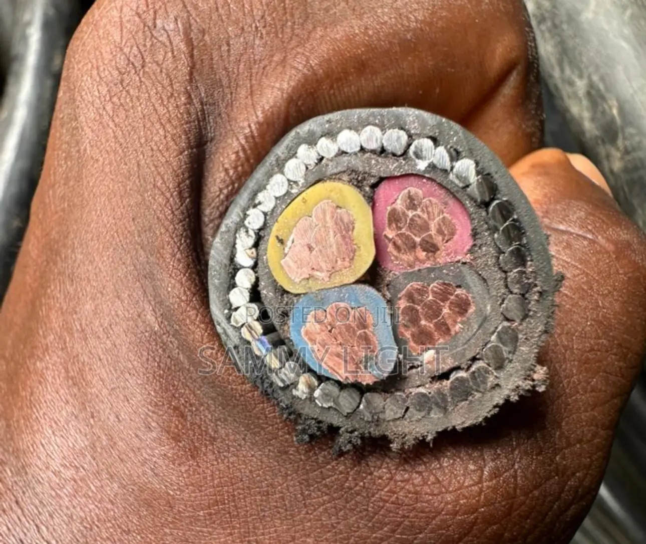 25mm 4core Armoured Cable