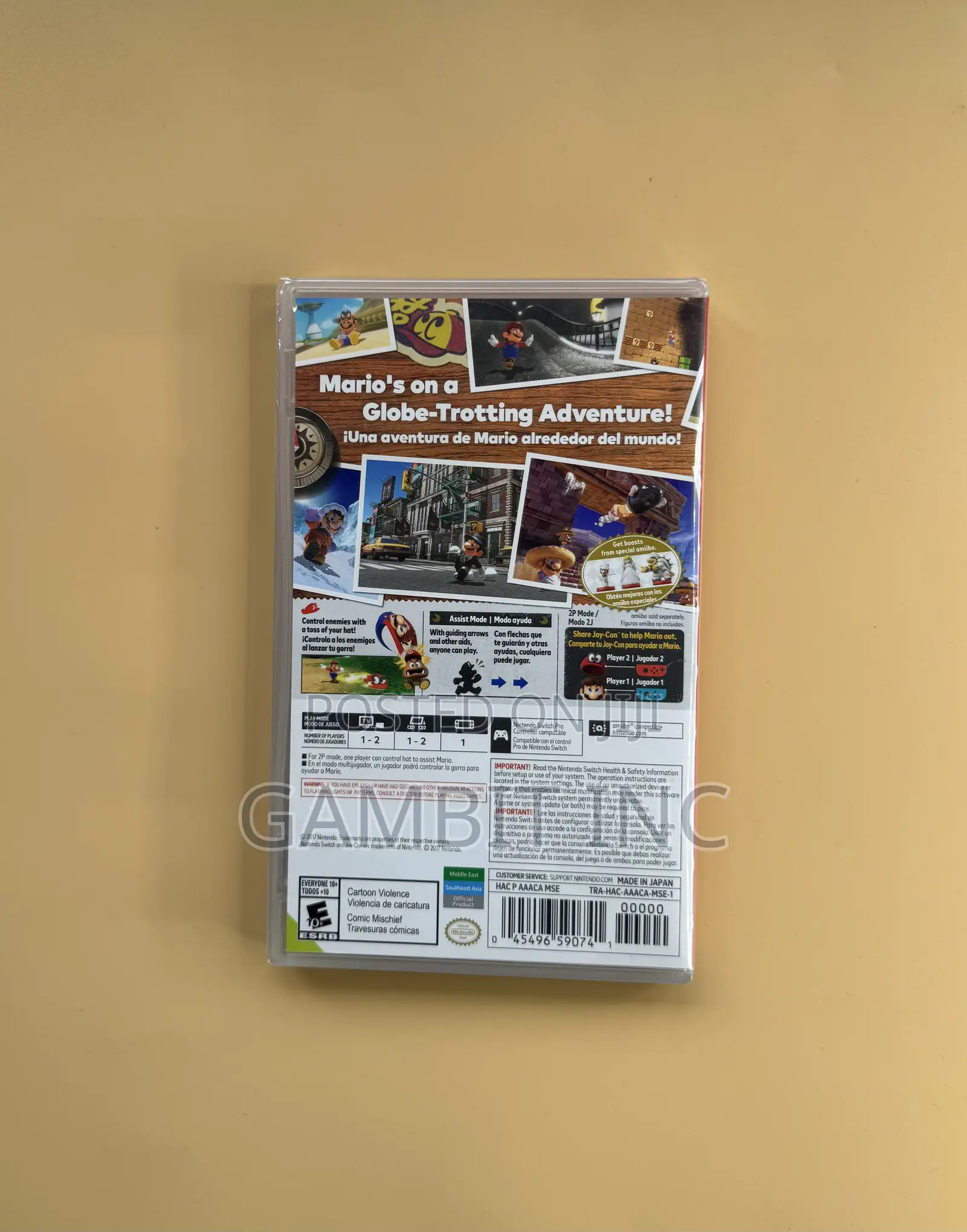 Nintendo Switch Super Mario Odyssey