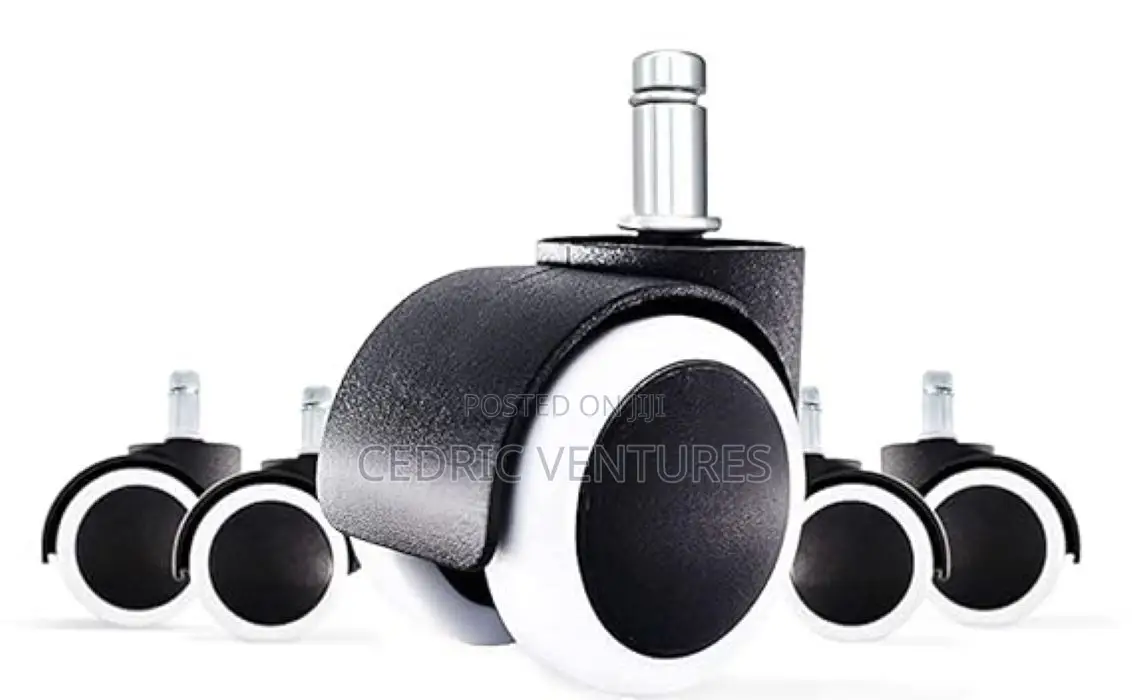 Replacement Roller Caster for Office Chair Wheel - 5pcs