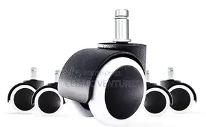 Replacement Roller Caster for Office Chair Wheel - 5pcs